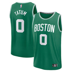 Fanatics Jayson Tatum Boston Celtics Fast Break Replica Player Jersey Icon Edition Kelly Green