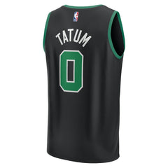 Fanatics Jayson Tatum Boston Celtics Youth Fast Break Replica Player Jersey Statement Edition Black