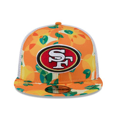 San Francisco 49ers New Era Citrus 9FIFTY Trucker Snapback Hat - Orange - NFL