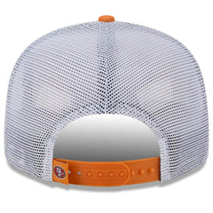 San Francisco 49ers New Era Citrus 9FIFTY Trucker Snapback Hat - Orange - NFL