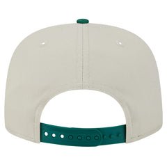 New York Jets New Era Athletic Golfer Snapback Hat - Stone/Green - NFL