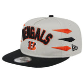Cincinnati Bengals New Era Athletic Golfer Snapback Hat - Stone/Orange - NFL