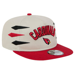 Arizona Cardinals New Era Athletic Golfer Snapback Hat - Stone/Cardinal - NFL