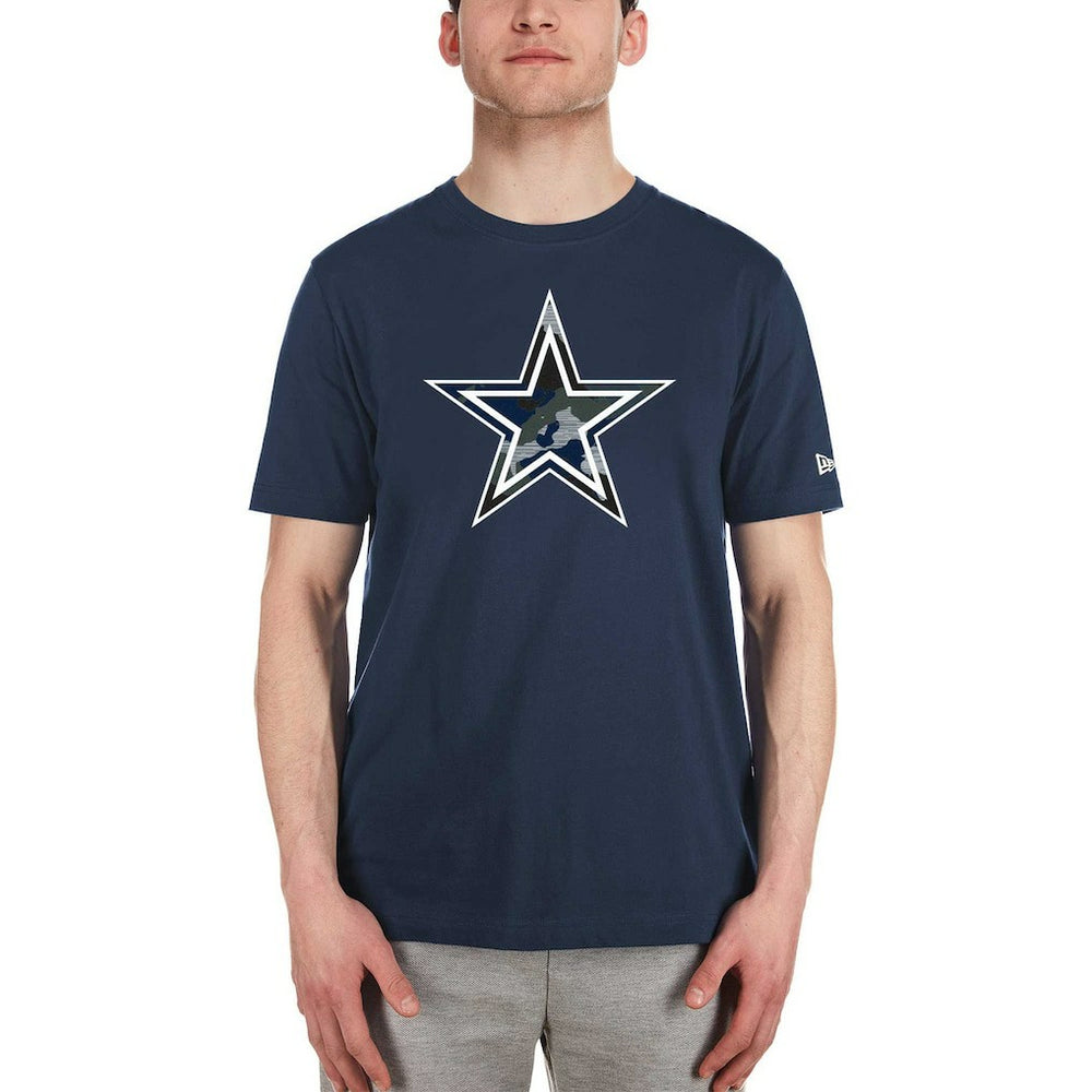 Dallas Cowboys New Era Logo T-Shirt - Navy - NFL