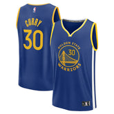 Fanatics Stephen Curry Golden State Warriors Fast Break Replica Jersey Icon Edition Royal