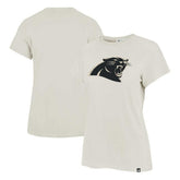 Carolina Panthers '47 Women's Panthera Frankie T-Shirt - Cream - 47 brand