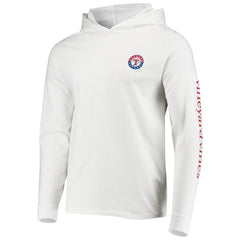 Texas Rangers Vineyard Vines Long Sleeve Hoodie T-Shirt Online