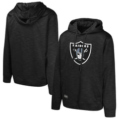 Las Vegas Raiders Streak Fleece Pullover Hoodie - Black - NFL