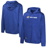 Los Angeles Rams Streak Fleece Pullover Hoodie - Royal - NFL