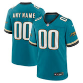 Jacksonville Jaguars Prowler Throwback Custom Game Jersey - Teal - Nike