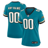 Jacksonville Jaguars Women's Prowler Throwback Custom Game Jersey - Teal - Nike