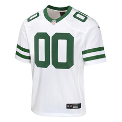 New York Jets Youth Custom Game Jersey - Legacy White - Nike