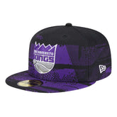 New Era Sacramento Kings Tip-Off 59FIFTY Fitted Hat Black