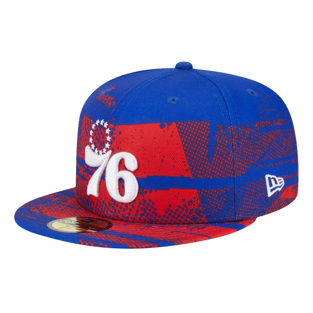 New Era Philadelphia 76ers Tip-Off 59FIFTY Fitted Hat Royal