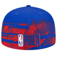New Era Philadelphia 76ers Tip-Off 59FIFTY Fitted Hat Royal