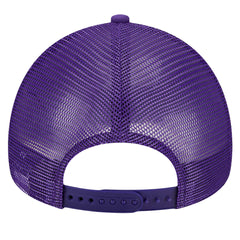 New Era Los Angeles Lakers Tip Off A-Frame Trucker 9FORTY Adjustable Hat Purple/Gold