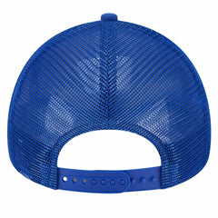 New Era Philadelphia 76ers Tip Off A-Frame Trucker 9FORTY Adjustable Hat Royal/Red