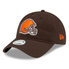 Cleveland Browns New Era Women's Core Classic 9TWENTY Adjustable Hat - Brown - NFL