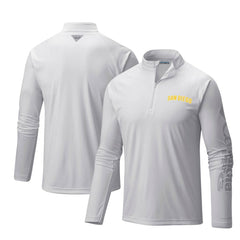 San Diego Padres Columbia Terminal Tackle Omni-Shade Raglan Quarter-Zip Pullover Top Near Me