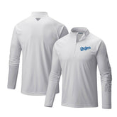Los Angeles Dodgers Columbia Terminal Tackle Omni-Shade Raglan Quarter-Zip Pullover Top Sale