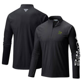 Athletics Columbia Terminal Tackle Omni-Shade Raglan Quarter-Zip Pullover Top Discount
