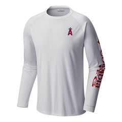 Los Angeles Angels Columbia Terminal Tackle Long Sleeve T-Shirt Discount