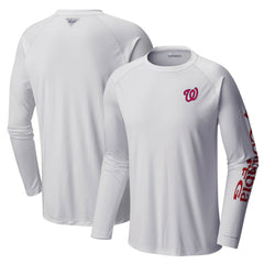 Washington Nationals Columbia Terminal Tackle Long Sleeve T-Shirt Discount