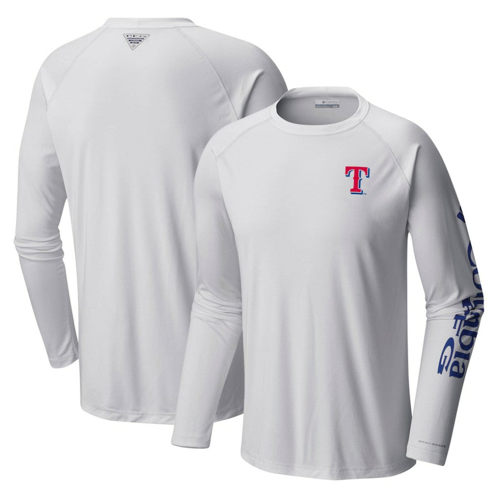 Texas Rangers Columbia Terminal Tackle Long Sleeve T-Shirt Near Me