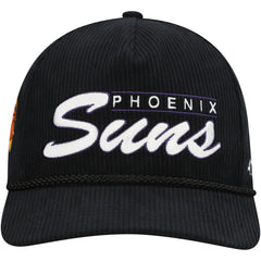 47 brand Phoenix Suns '47 Double Header Sidepatch Cord Hitch Adjustable Hat Black