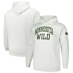 Minnesota Wild Fanatics Big & Tall Fleece Pullover Hoodie - Heather Gray | Fanatics discount