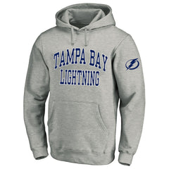 Tampa Bay Lightning Fanatics Big & Tall Fleece Pullover Hoodie - Heather Gray | Fanatics near me