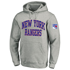 New York Rangers Fanatics Big & Tall Fleece Pullover Hoodie - Heather Gray | Fanatics near me