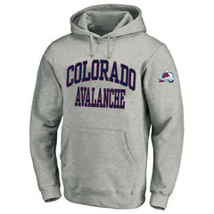 Colorado Avalanche Fanatics Big & Tall Fleece Pullover Hoodie - Heather Gray | Fanatics on sale