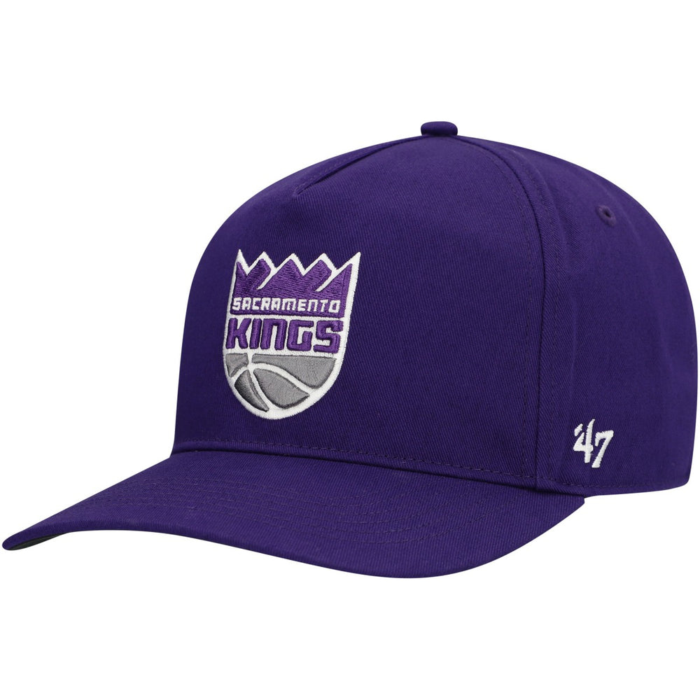 47 brand Sacramento Kings '47 Core Logo Hitch Adjustable Hat Purple