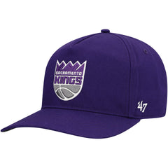 47 brand Sacramento Kings '47 Core Logo Hitch Adjustable Hat Purple