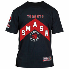 Toronto Raptors Hyperfly Unisex NBA x My Hero Academia All Might Smash T-Shirt Black