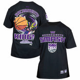 Sacramento Kings Hyperfly Unisex NBA x My Hero Academia All Might Smash T-Shirt Black