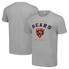 Chicago Bears Starter Logo T-Shirt - Heather Gray - NFL