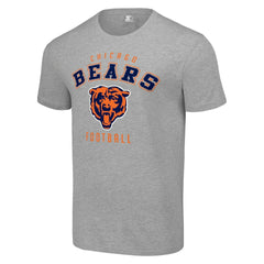 Chicago Bears Starter Logo T-Shirt - Heather Gray - NFL
