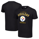Pittsburgh Steelers Starter Logo T-Shirt - Black - NFL