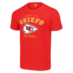 Kansas City Chiefs Starter Logo T-Shirt - Red - NFL