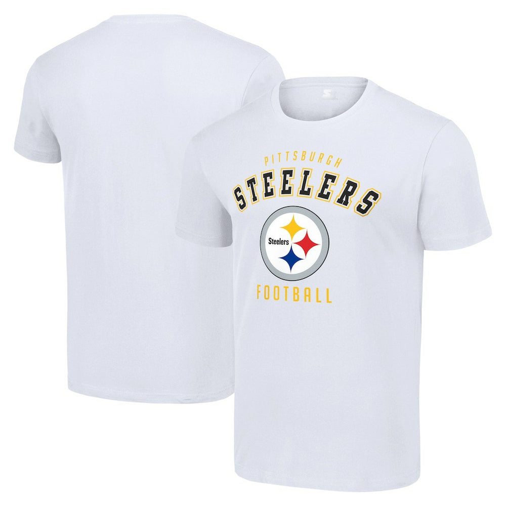 Pittsburgh Steelers Starter Logo T-Shirt - White - NFL