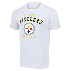 Pittsburgh Steelers Starter Logo T-Shirt - White - NFL