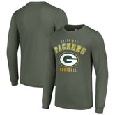 Green Bay Packers Starter Long Sleeve T-Shirt - Green - NFL