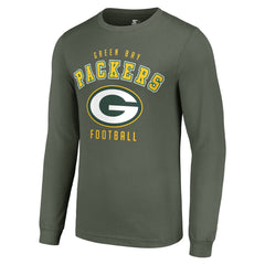 Green Bay Packers Starter Long Sleeve T-Shirt - Green - NFL