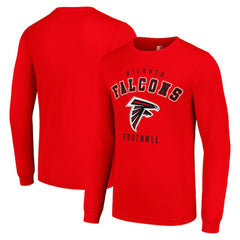 Atlanta Falcons Starter Long Sleeve T-Shirt - Red - NFL