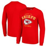 Kansas City Chiefs Starter Long Sleeve T-Shirt - Red - NFL