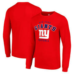 New York Giants Starter Long Sleeve T-Shirt - Red - NFL