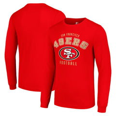 San Francisco 49ers Starter Long Sleeve T-Shirt - Scarlet - NFL