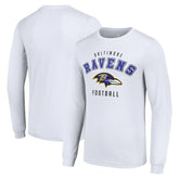 Baltimore Ravens Starter Long Sleeve T-Shirt - White - NFL